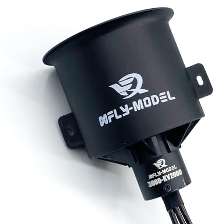 XFLY-MODEL 70mm 12-blade EDF Ducted Fan with 6S Brushless Inrunner 3060-KV2000 Motor PRO Model Jet Aircraft