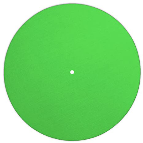 Next Ferry - Slipmat - grün - Plattenspieler Matte aus Filz - Slipmats für DJ's - Plattentellerauflage für alle Plattenspieler Turntables - gedruckt in Deutschland