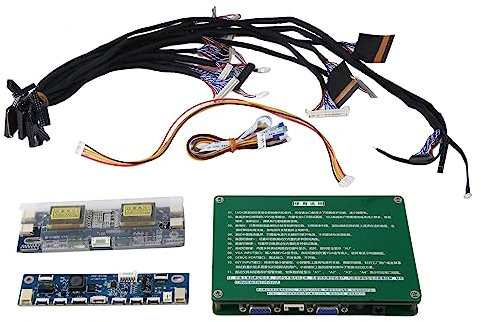 ZDdp Laptop Computer TV LCD LED Test Tool KIT Set Panel Tester Kit Screen Tester Kit LED Test Screen Tester Kit for Repair Screen Monitor Display with 14 PCS LVDS Cable