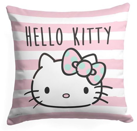 Northwest Hello Kissen, 45,7 x 45,7 cm, Katzenkopf