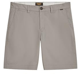 Superdry Herren Stretch-Chinoshorts Taubengrau 34