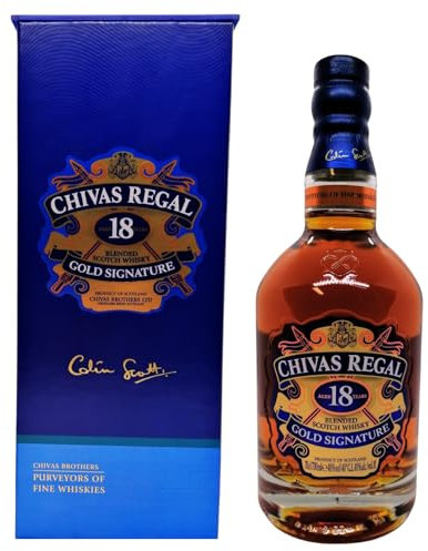 Chivas Regal 18 Jahre Blended Scotch Whisky 0,7 l 40% in Geschenkverpackung als Geschenkset by Reichelts