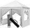 Pop Up Gazebo, Gazebo with Removable Sidewalls, Sturdy Frame, Weather-Resistant Protection, Ideal for Outdoor Events, Parties, and Markets (white)