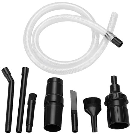 VIFERR Kit de Limpieza de Aspiradora Universal, 9 Unids/Set Micro Herramienta Kit de Limpieza de Vehículos de Coche Accesorios de Aspiradora