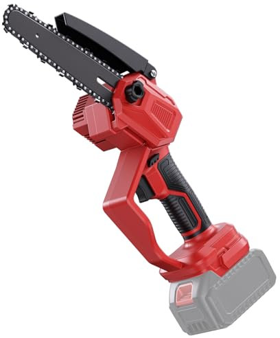 Mini Chainsaw for Milwaukee M18 Battery, 6-Inch Brushless Cordless Pruning Chain-saw, Battery Powered Mini Chainsaw for Wood Cutting, Sharp for Tree Trimming (No Battery)