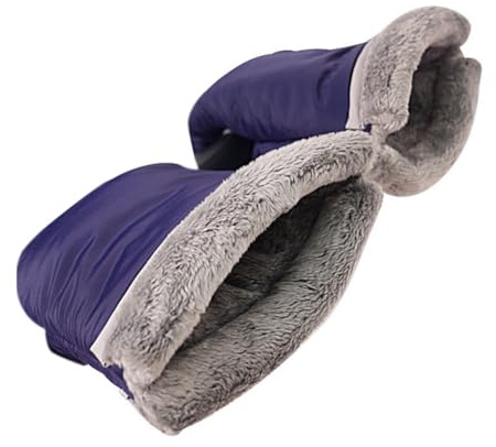 Gvvsjgdbis Kinderwagen-Handschuhe, winddicht und frostbeständig, flauschiges Futter, geeignet für Kinderwagen, Wagen und Fahrräder