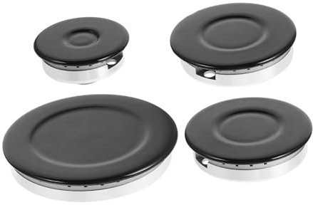 Housoutil Stove Accessories Gas Stove Burner Crown Covers for Kitchen Burner Caps Replacement Top Electric Electric Cooktop