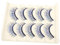 Healeved 5 Paires Faux Cils Bleu Diamant Strass Cils Avec Extensions Cils Brillants Couleur Briller Cils Pailletés Spectaculaire Faire La Fête Tige Dure En Fibre Chimique