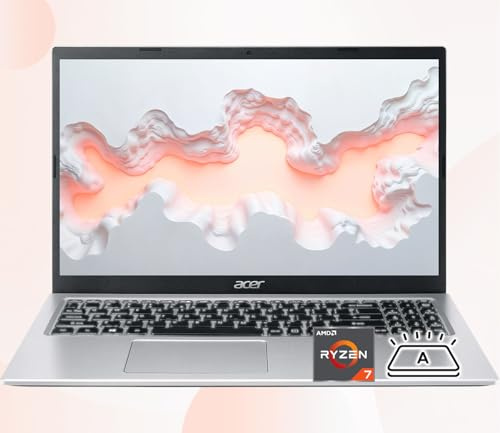 acer Aspire 3 Premium Laptop with Backlit Keyboard | AMD Ryzen 7 7730U CPU | 15.6 FHD IPS Display | 32GB RAM | 1TB PCIe SSD | Type-C | Wi-Fi 6 | Sleek & Portable | Windows 11 Pro