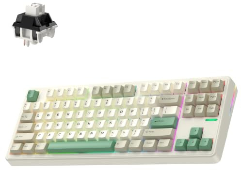 Linky 87 Clavier mécanique sans fil avec commutateurs linéaires personnalisables