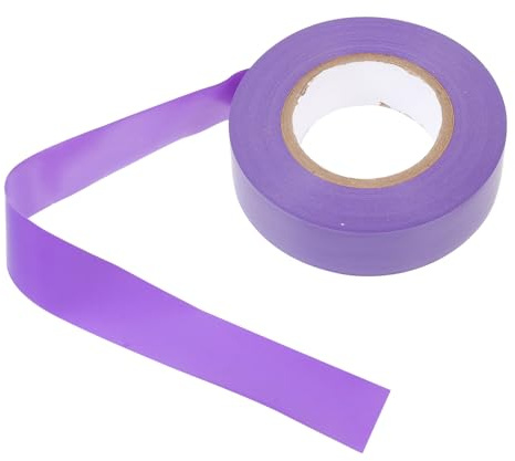 ELAYARD Cinta Eléctrica Aislante Morada PVC Resistente Alta Temperatura y Humedad para Reparación y Protección de Cables Eléctricos