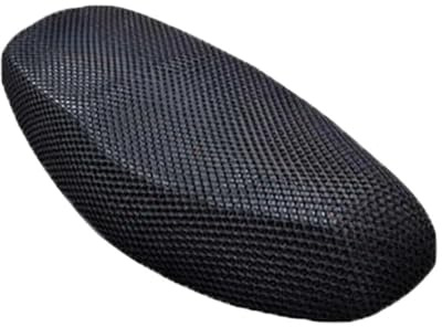 Motorrad Sitzschutz Mesh-Motorrad-Sitzbezug-Netz Atmungsaktiv Wärmeisolierend rutschfest Kissen Mesh-Netz Zubehör Schutz