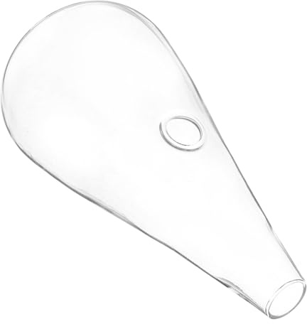 Jarrón y Vidrio Transparente para Flores de Pared Plantas | Forma de Lágrima, Diseño Simple y Elegante, 1 Pieza, para Decoración del Hogar y Jardín