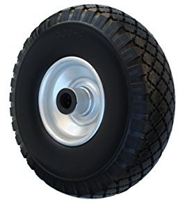 PU Rad 260 mm N-50 B-20 Sackkarre Pannensicher 3.00-4 Sackkarrenrad Vollgummi