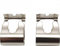 TAKPART 2x Universal Scheibenwischer Gestänge Reparatur Klammer Kit Stabilisatorkoppelstange Clip Reparatursatz