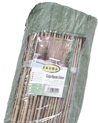 CAÑIZO BAMBU ENTERO IMPORTACION (1m X 5m)