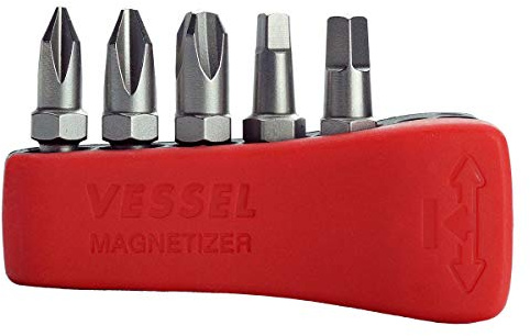 VESSEL EIBMG30K001 Impact Ball Bit Set H1, H2, H3, SQ2, SQ3 30 mm, 5-Piece