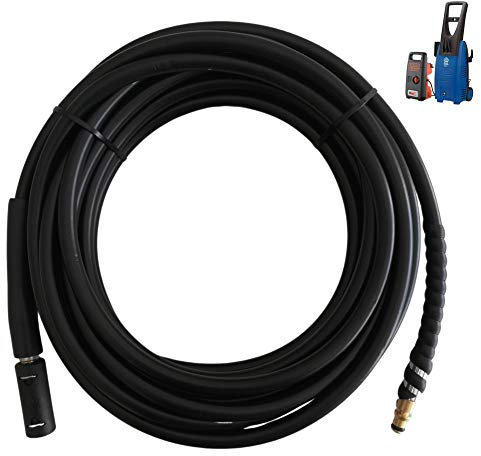 Parpyon® Schlauch für Hochdruckreiniger Annovi Reverberi - Black Decker - STanley Rohre, Verlängerung, Sonde Zubehör für Kaltwasser-Hochdruckreiniger Max 160 bar (Modell 2 - Länge [Gelb])