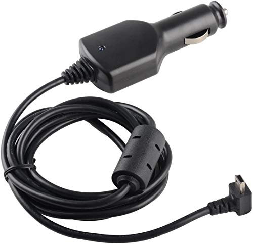 dosili Cavo di alimentazione del veicolo, compatibile con GPS Garmin, cavo di alimentazione antenna traffico TA20, per Nuvi 55lmt 56lmt 57lmt 58lmt 66lmt 2539lmt 2599lmt; Drive 40 51 52 60 LMT Traffic
