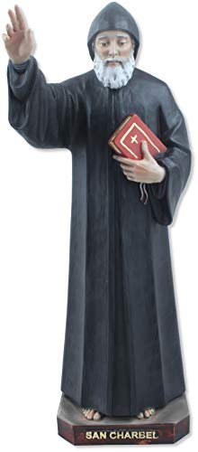 Proposte Religiose Statue San Charbel Maklouf - 30 cm - handbemalt