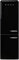 Smeg Left Hand Hinge FAB32LBL5UK 60/40 Frost Free Fridge Freezer - Black - D Rated