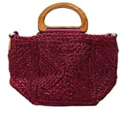 ESPRIT Damen 043EA1O313 Tasche, 600/BORDEAUX RED