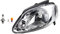 Johns, Scheinwerfer passend für VW Fox 5Z1 04/05-12/06 links + Leuchtmittel