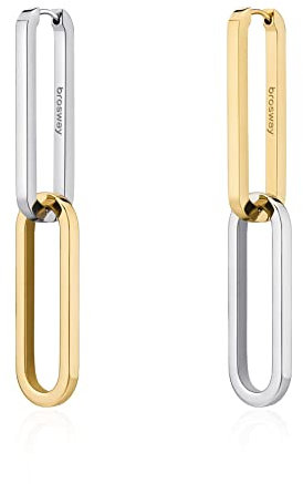 Brosway Orecchini Donna, Orecchini Pendenti in Acciaio | Collezione EMPHASIS - BEH21