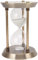 Hapivida Metall Sanduhr Timer, Vintage Sanduhr Ständer mit Weißem Sand für Wohnzimmer, Zuhause, Küche, Schreibtisch, Büro, Hochzeit Dekoration(30 Minute-Bronze)