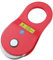 AIM Tools Riemenscheibe Seilrolle Umlenkrolle 10 Tonnen für Seile bis 16mm Durchmesser Heavy Duty Snatch Block für Rettungsheben und zur Anhängerkupplung Riemenscheiben