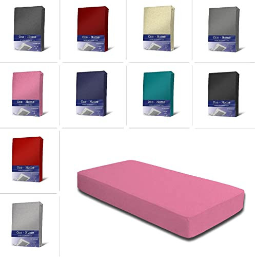 Winter Spannbettlaken Flausch Warm Thermo Fleece Kuschelig Weich Flauschig Bettlaken Spannbetttücher, Größe:120x200 cm - 130x200 cm, Farbe:rosa