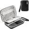 ProCase Hard Drive Case for Canvio Basics Western Digital WD Elements My Passport Seagate Portable Backup Plus Slim 1TB 2TB 3TB 4TB USB 2.5, Portable External Case for 2 Hard Drives -Black