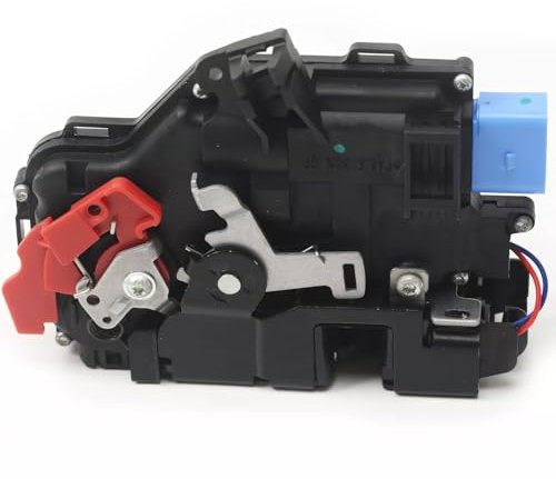 Merautop SJ Cerradura de puerta con cierre centralizado delantero izquierdo, repuesto para Altea 5P1 Toledo III 5P2 Golf V, accesorio para coche # 3D1837015 3D1837015A 3D1837015AB