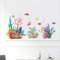 astylishome Wandtattoo Schlafzimmer Tropischer Fisch Wandaufkleber Fisch Ozean Fische Seetang Wandsticker Abnehmbar für Kinder Kinderzimmer Wohnzimmer Badezimmer Wanddeko 0106