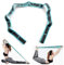 Sangle de Yoga, Band D'étirement de Yoga avec 9 Boucles, Band Elastique Sport, Yoga Stretch Bandes, Jambes Ceinture D'étirement des Ligaments, Sangle de Yoga Elastique pour Yoga, Fitness, Pilates
