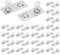 20 Pcs AA Battery Positive to Negative Conversion Spring Contact Nickeling Plate 28mmx12mm