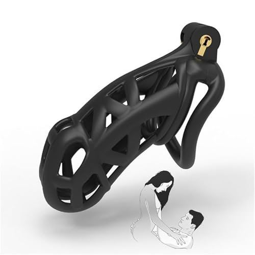 QiKKago Multifunktionale GrößTe Schwarze Klassische Weiche Silikon Indoor-Anaerobic-Sport-VogelkäFig, Waschbar Design -D19