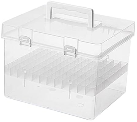 MagiDeal Marker Case Art Supplies Dustproof Multipurpose Storage Container Marker Storage Box for Watercolor Pens Paint Sketch Markers, 120 Slots