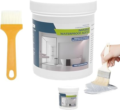 Sigillante – Resina acrilica 9,5 x 11 cm | Sigillante impermeabile liquido trasparente | Vernice trasparente invisibile | Rivestimento sigillante | Rivestimento protettivo impermeabile per riparazioni