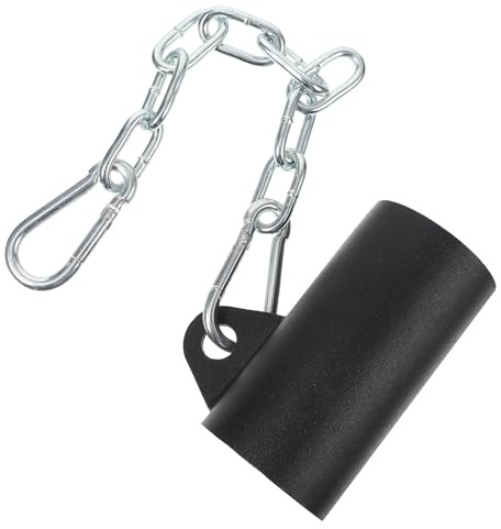 Amosfun T bar Hantel Aufsatz Hülse mit Kettenschutz Stabile Fitness Hantelhülse für Krafttraining Zuhause Schnellmontage Zubehör für Ganzkörpertraining