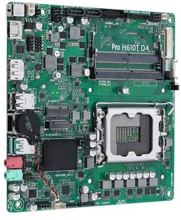 Motherboard Scheda madre Fit For Asus Pro H610T D4 Mini-ITX Intel H610 DDR4 64GB M.2 supporto CPU I5-14500 i7-13700 i5-12600 i9-12900