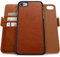 dreem Fibonacci Coque iPhone 6/6s Magnetique Antichoc | Etui Portefeuille 2-en-1 avec Stand Amovible 2 Positions | TPU Vegan Fin | Protection RFID | Caramel