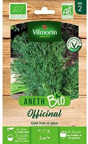 Vilmorin Sachet graines Aneth Officinal Bio - Anethum graveolens