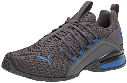 PUMA Herren Axelion Cross Training Shoes Sneaker, Castlerock-Palace Blue Ss20, 42 EU
