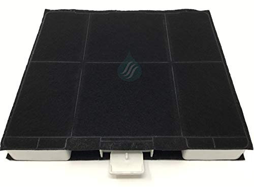 Solution Ahead - 1 Filtre Anti-Odeur au Charbon Actif pour Hotte, Compatible avec Bosch 00705431, 00703595, DHZ5326