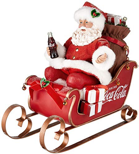 Kurt Adler CC5202 Weihnachtsmann, Mehrfarbig, Mehrfarbig