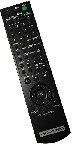 Replaced Remote Control Compatible for Sony SLVD281 SLVD271P SLV-D360P SLVD560P SLV-D380P SLVD201 SLV-D570H SLVD500 TV DVD VCR Combo Player