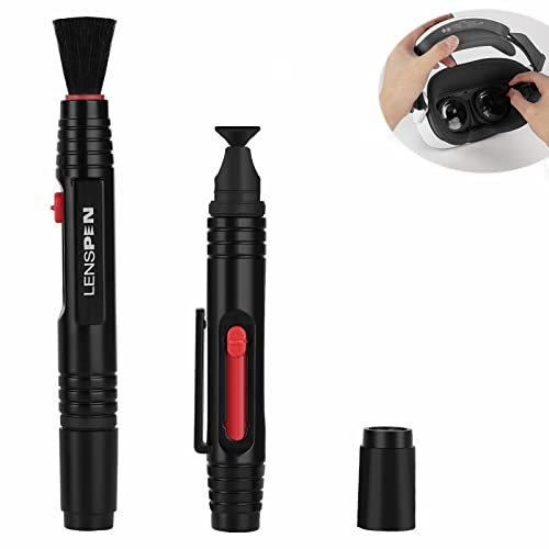Geekria 2er-Pack sauberer VR-Objektiv-Reinigungsstift, kompatibel mit Meta/Oculus Quest 2/Quest/Rift S/Pico Neo 3 und mehr, entfernt Fingerabdrücke, Staub, Fett, reduziert Nebel, um zu reinigen
