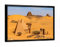 artboxONE Poster mit schwarzem Rahmen 18x13 cm Architektur Pyramiden bei Meroe im Sudan - Bild Pyramide meroe nubien