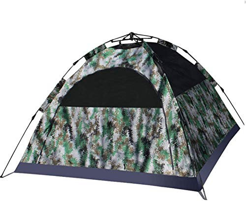 GGZONE Outdoor-Campingzelt für 3–5 Personen, wasserdichtes Tarn-Rucksackzelt, Pop-up-Zelt, UV-beständig, für Reisen, Strand, Grillen, Park, Angeln, Sonnenschutz Beautiful Scenery
